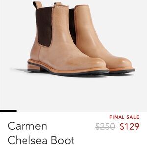 Nisolo Carmen boots brand new in box